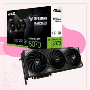 Tarjeta de Video ASUS NVIDIA TUF Gaming GeForce RTX 5070 OC Edition, 12GB 192-bit GDDR7, PCI Express 5.0 (INCLUYE ENCUENTRO PARA CHIC@S DE AREA METROPOLITANA)
